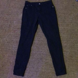 black jeggings